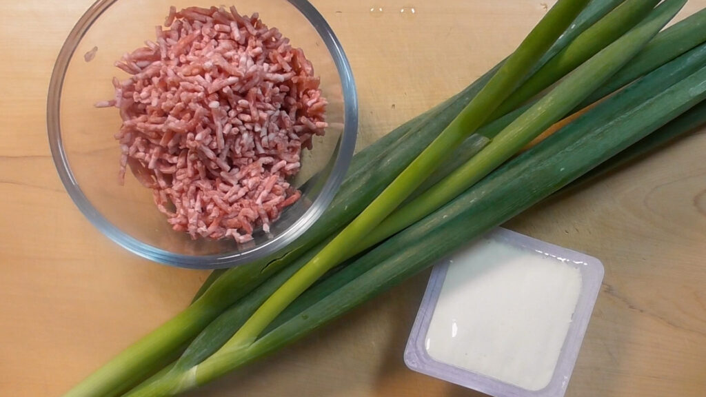 和風マーボー豆腐材料